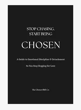 Book cover: Stop Chasing. Start Being Chosen.